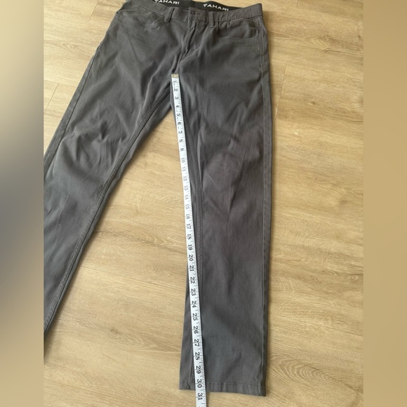 Men's Gray Dress Pants Cotton SZ 32 - Picture 7 of 7